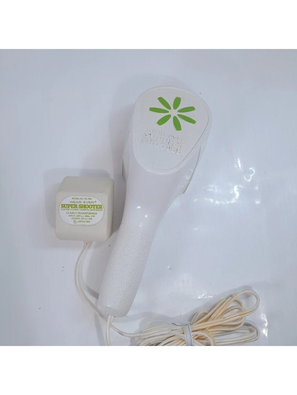 Wear-Ever Super Shooter Electric Cookie Canapé Candy Maker 70001 motor base plug